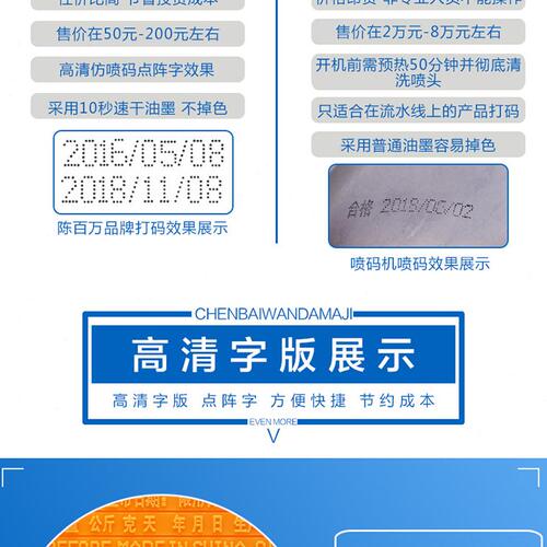 甄选【物美价优】陈百万牌手压日期打码机 日期打码机 全自动打码