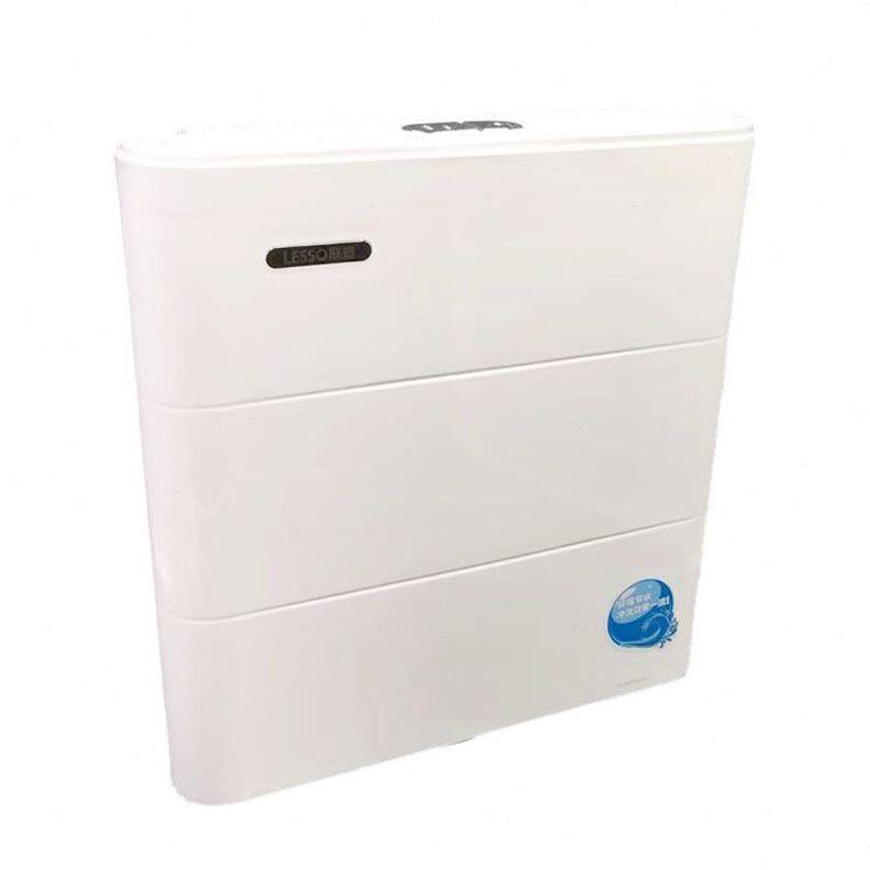 甄选联塑WP02148双按水箱家用壁挂式蹲厕蹲坑专用大冲力冲水箱