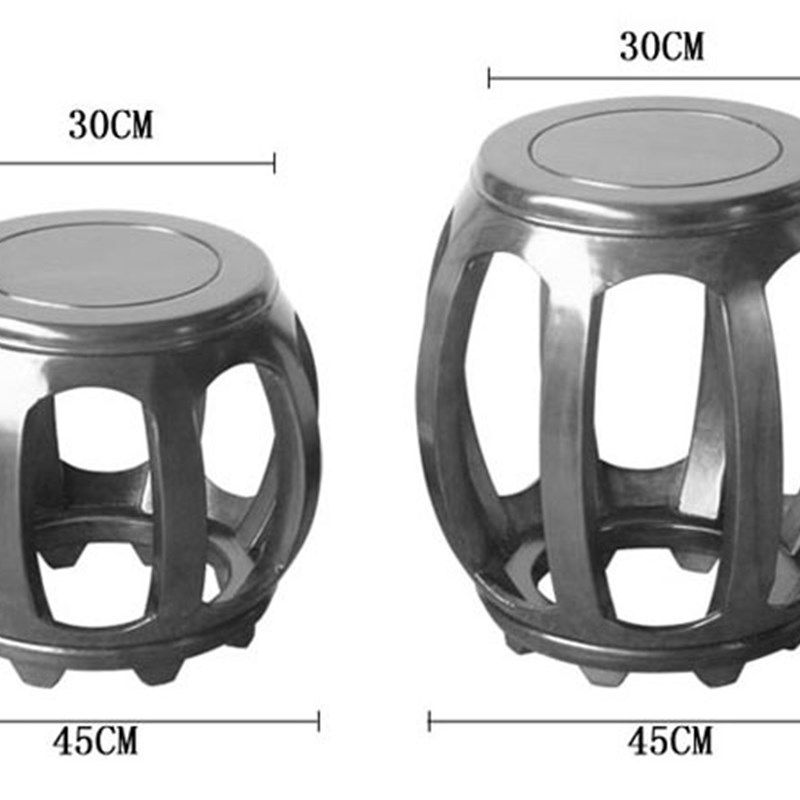 明清仿古c中式实木矮凳黑胡桃色黑檀色红木圆凳客厅茶几鼓凳换鞋,住宅家具,鼓墩/绣墩,淘宝优惠券,粉丝福利购,淘宝优惠卷