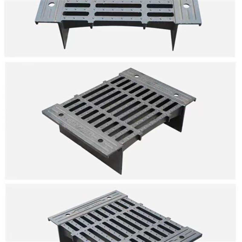 球墨铸铁排水沟盖板m雨水篦子下水道桥梁加重分体式横截沟D400防,基础建材,排水沟槽/盖板,淘宝优惠券,粉丝福利购,淘宝优惠卷