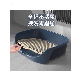 兔子厕所大号防喷尿围栏宠物小兔兔荷兰猪拉屎尿便便盆专用厕所品