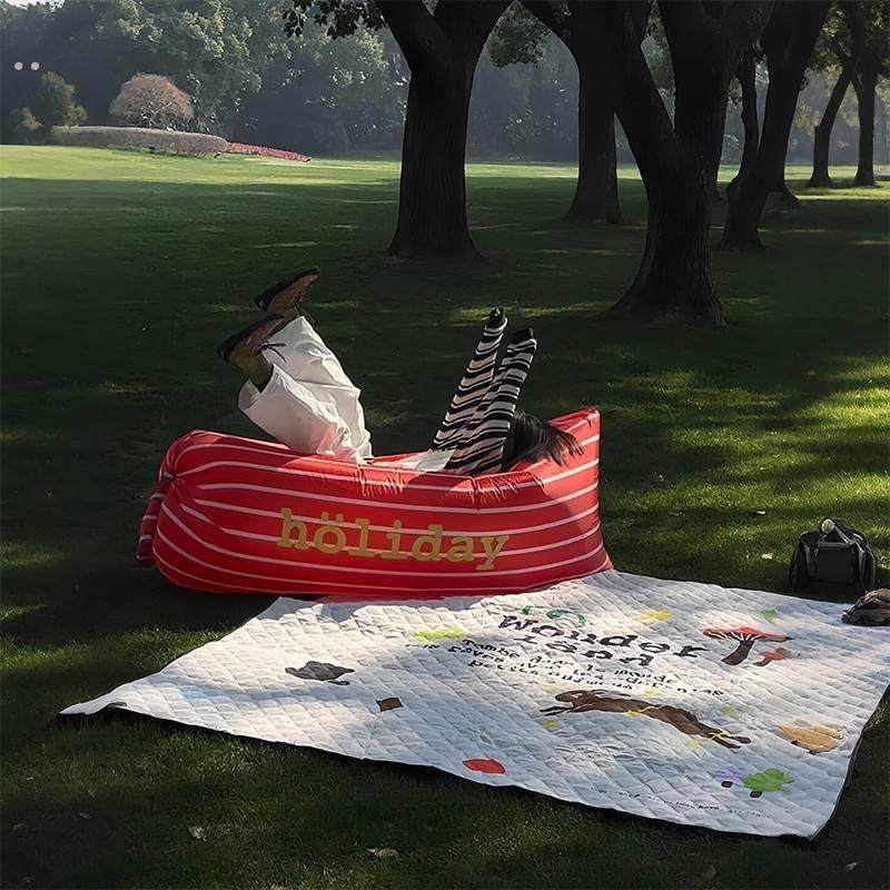 【野餐拍出氛围感】充气沙发户外可携式懒人网红春游露营沙滩成人,户外/登山/野营/旅行用品,充气床,淘宝优惠券,粉丝福利购,淘宝优惠卷