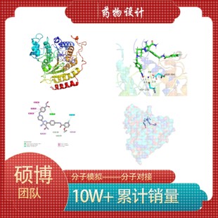 多肽对接虚拟筛选 能量分解 分子动力学分析 MMGBSAJ计算