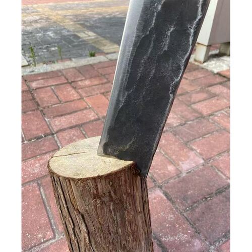 湖南邵阳锻打老式弹簧钢竹林砍柴砍树竹子伐木挖笋刨土洞户外