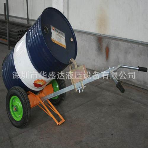 油桶搬运车450kg咬嘴油桶车手拉油桶车油桶手推车