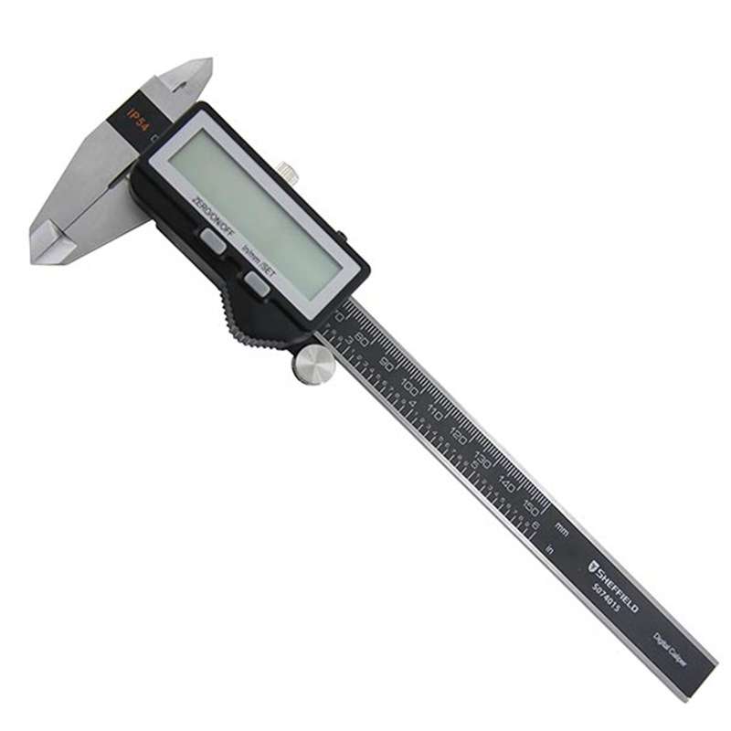 钢盾工具无线蓝牙传输数显游标卡尺0-150MM电子卡尺S074015