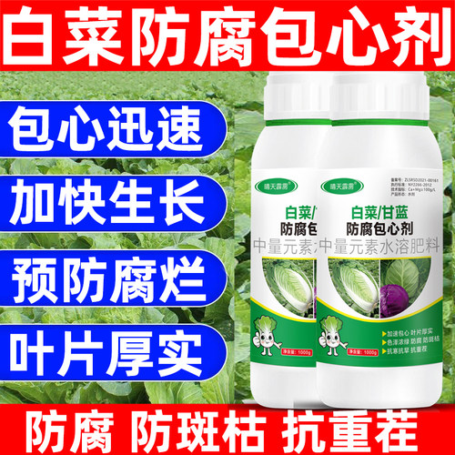 大白菜甘蓝防腐包心剂卷心菜娃A娃菜包芯剂防腐烂抗重茬加速包心