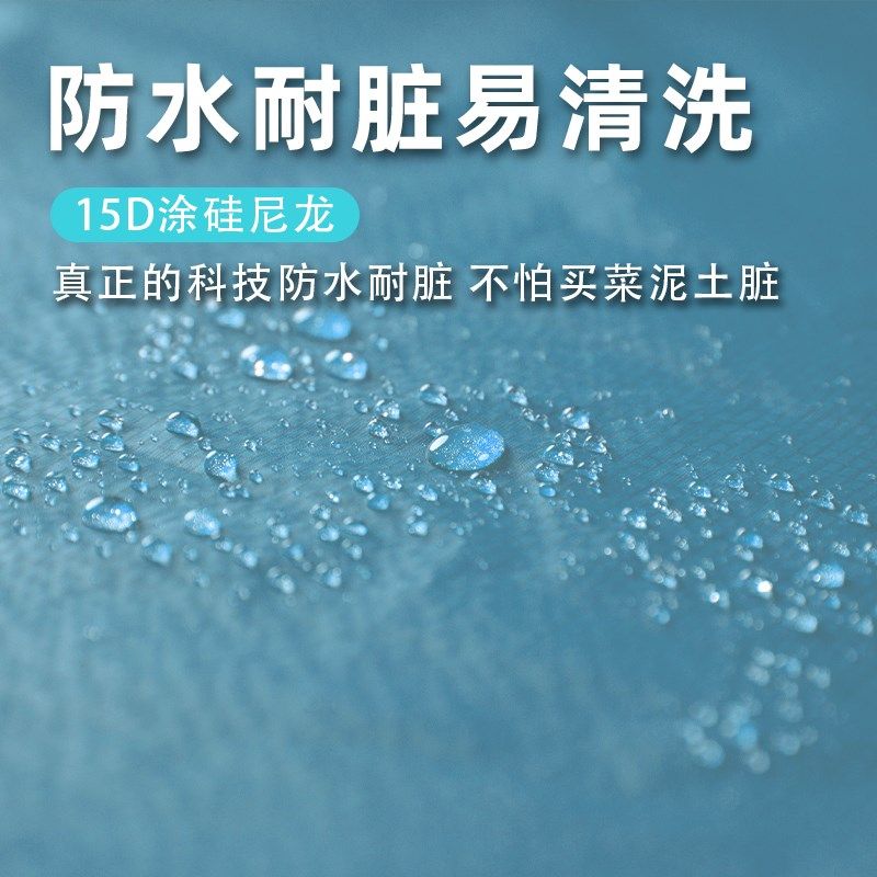 迷你购物袋环保旅行收纳袋买菜背包大容量超轻随T身防水补习袋便