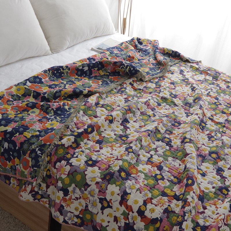 毛巾被毯子全棉纱布盖毯流苏边沙发休J闲夏季单双人空调毯床盖,床上用品,休闲毯/毛毯/绒毯,淘宝优惠券,粉丝福利购,淘宝优惠卷