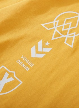 夏天黄色T恤男大码2023新款 柠檬黄200 3I00斤超级大号半截袖XXXX