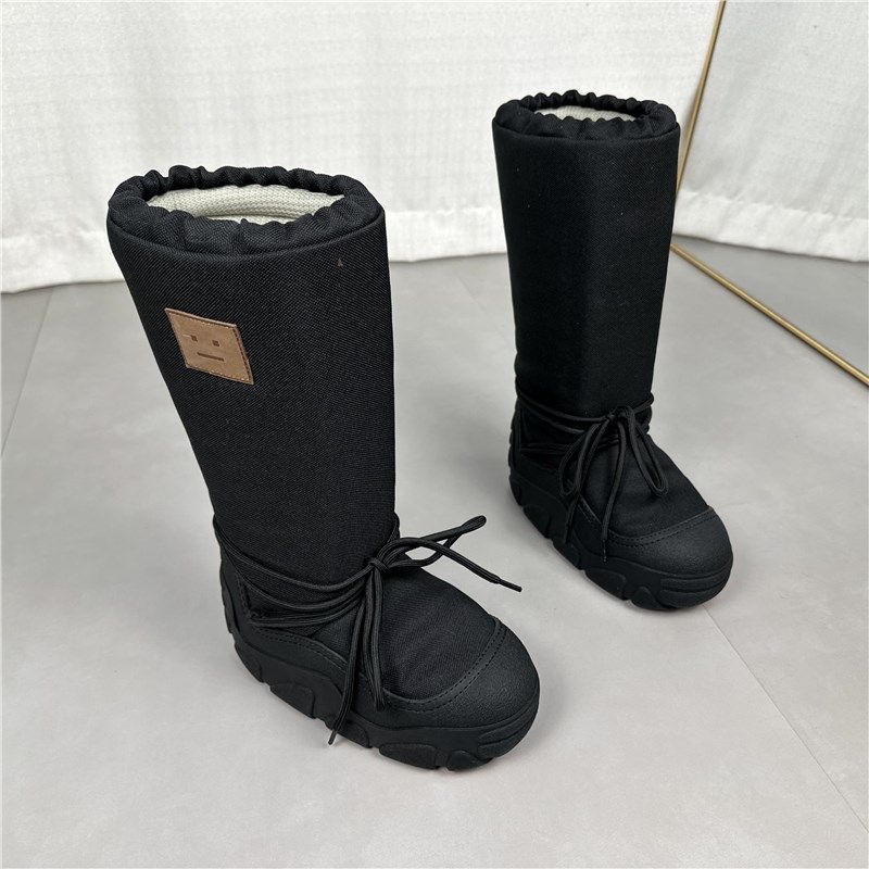 笑脸胖嘟嘟的雪地靴女2023冬季新款加厚保L暖套筒棉靴防滑高筒靴,女鞋,时尚雪地靴,淘宝优惠券,粉丝福利购,淘宝优惠卷