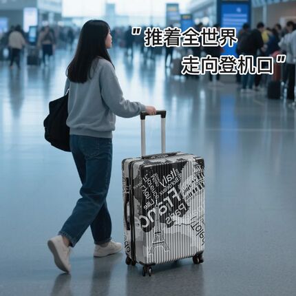 行李箱拉杆大容量结n实耐用男生箱子高中生男住校学生女密码旅行