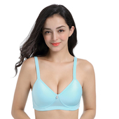 轻薄款 文胸8018无 义乳R 光面无痕轻盈柔软透气 可以装