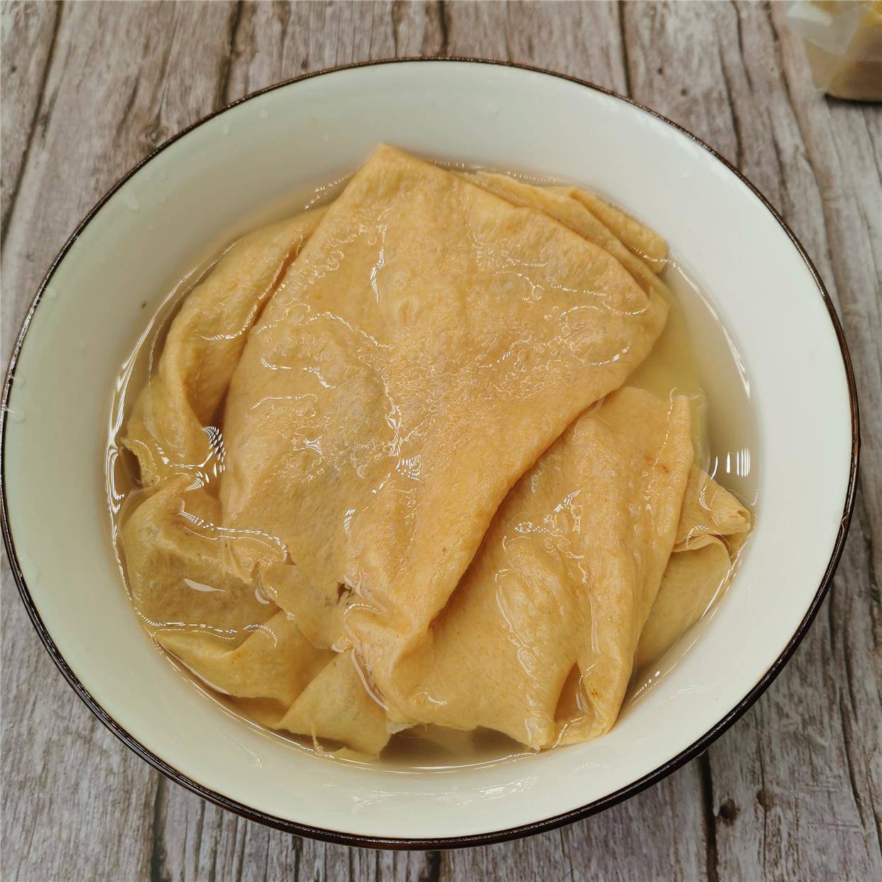 贵州特产豆腐皮铜仁农家自制油豆皮火锅食材蛋白肉一份一斤包邮