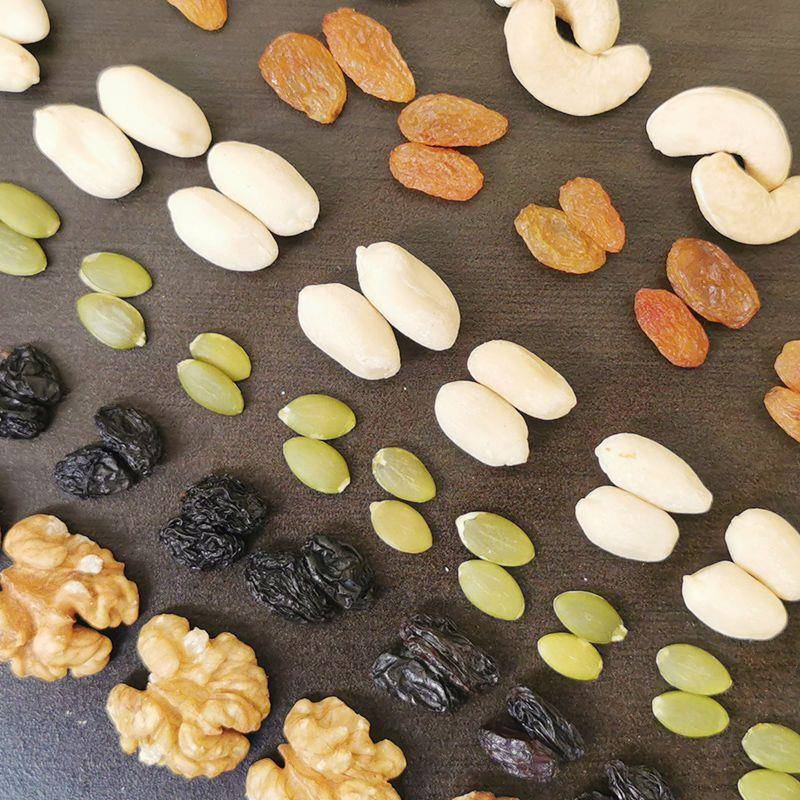 干果儿童孕妇休闲零食品混合每日坚果罐装每罐净重100克营养小吃