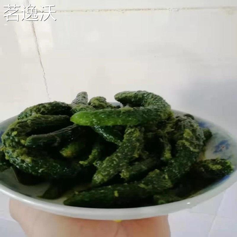东北韭菜花拌小黄瓜 下饭菜传统工艺如潮拌饭菜包邮咸菜