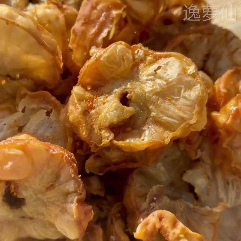 黄桥肉渣鸡冠油花油渣猪油