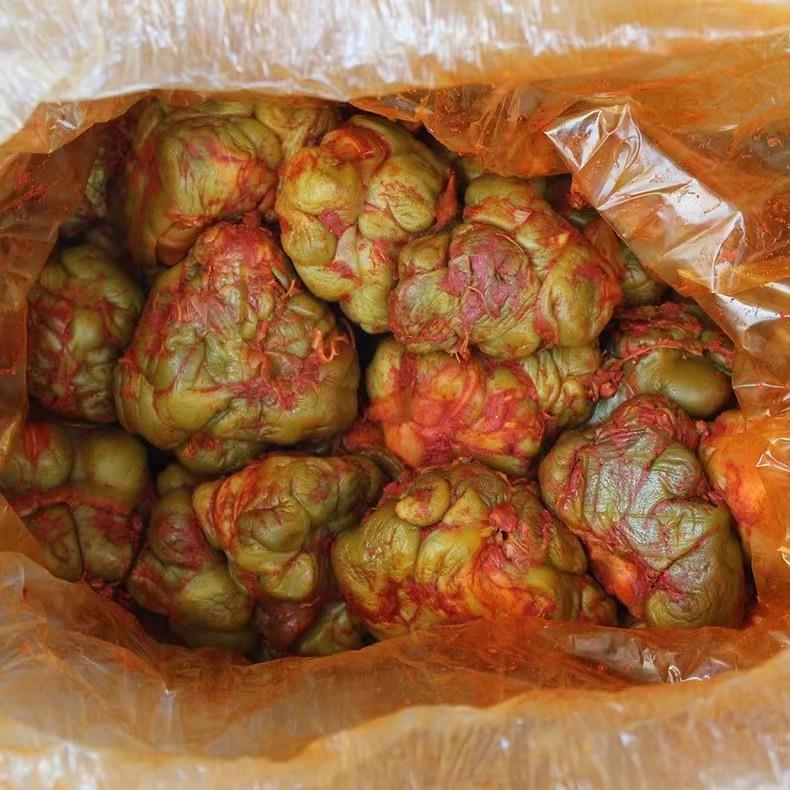 《新款》脱水五香风干榨菜头5斤散装疙瘩圆形全型榨菜整榨菜头