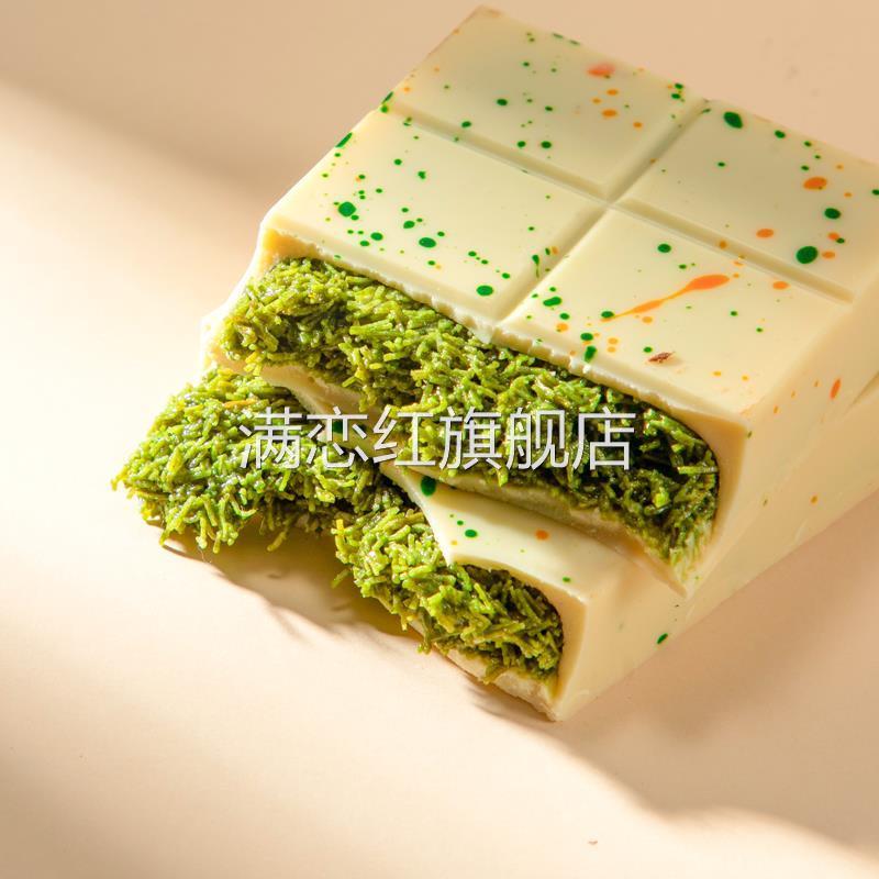 迪拜风格开心果巧克力千丝酥成品网红夹心面包丝手工纯可可脂拉丝
