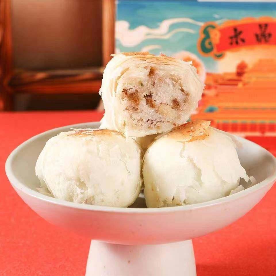 传统水晶饼陕西特产散装水晶饼独立包装点心酥皮多规格糕点送长辈