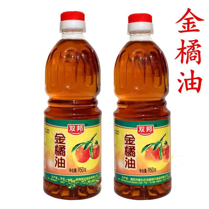 双邦金桔油950g家用商用调味酱潮汕特产甜橘叉烧春卷海鲜烧烤蘸酱