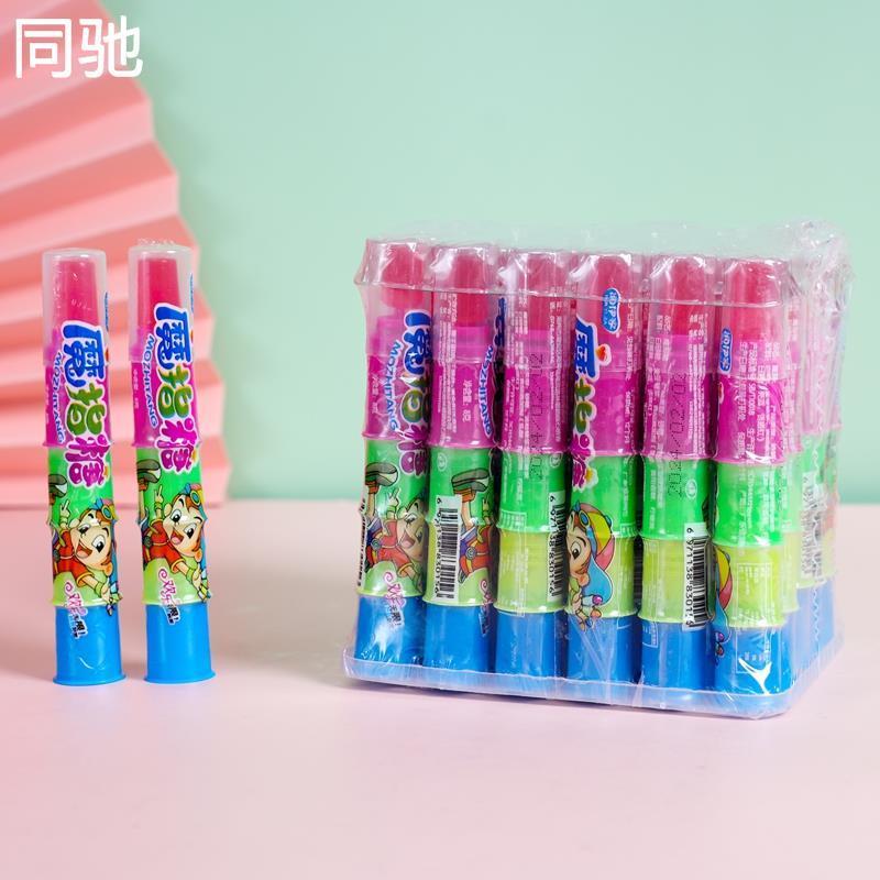 六一儿童手指糖创意玩具糖弹簧糖棒棒糖拇指糖糖果奖励学生小零食