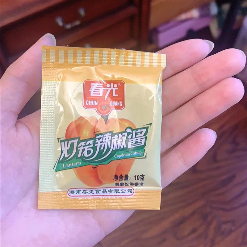 春光黄灯笼辣椒酱无油调味