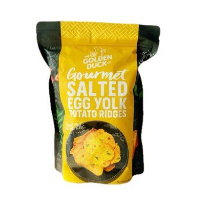 新货新加坡进口GoldenDuck金鸭咸蛋薯片薯片零食休闲网红上班小吃