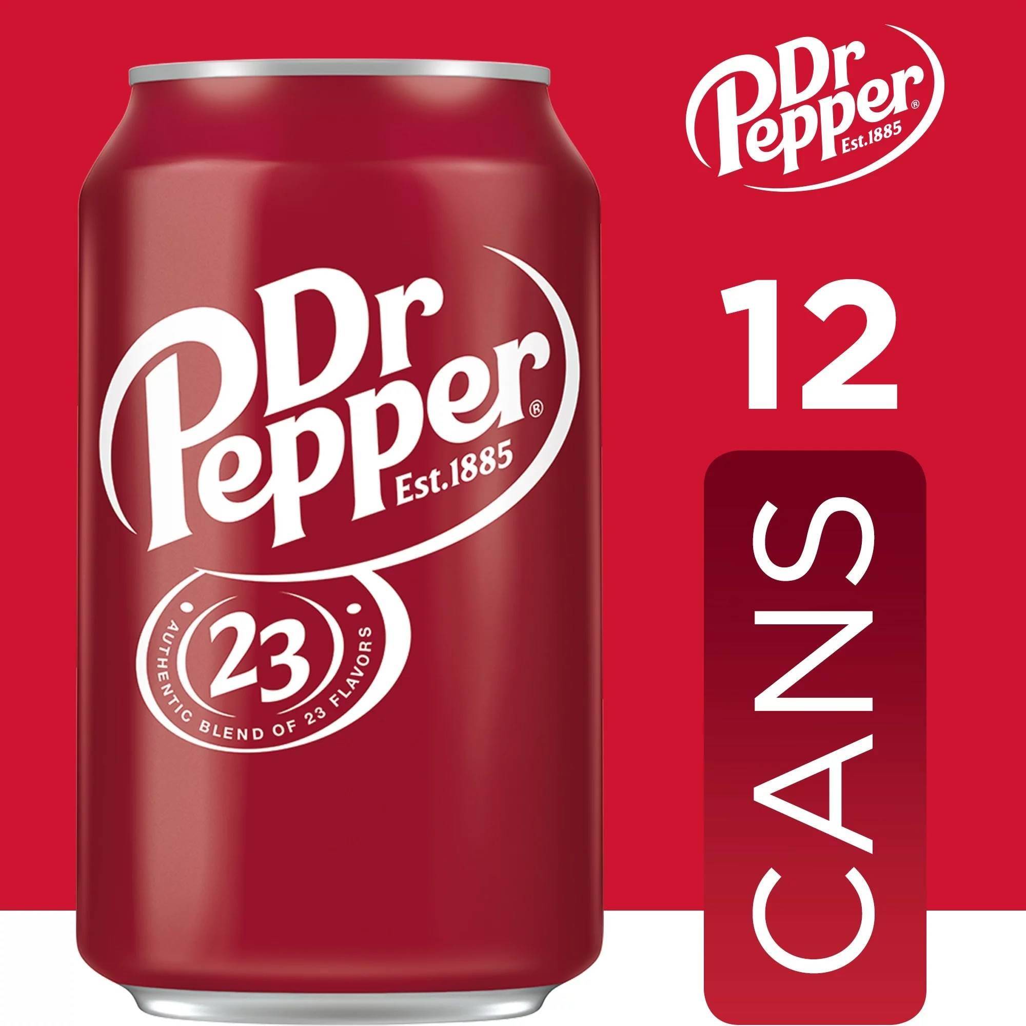 整箱24罐 美国进口胡椒博士汽水DR PEPPER奶油苏打可乐型碳酸饮料