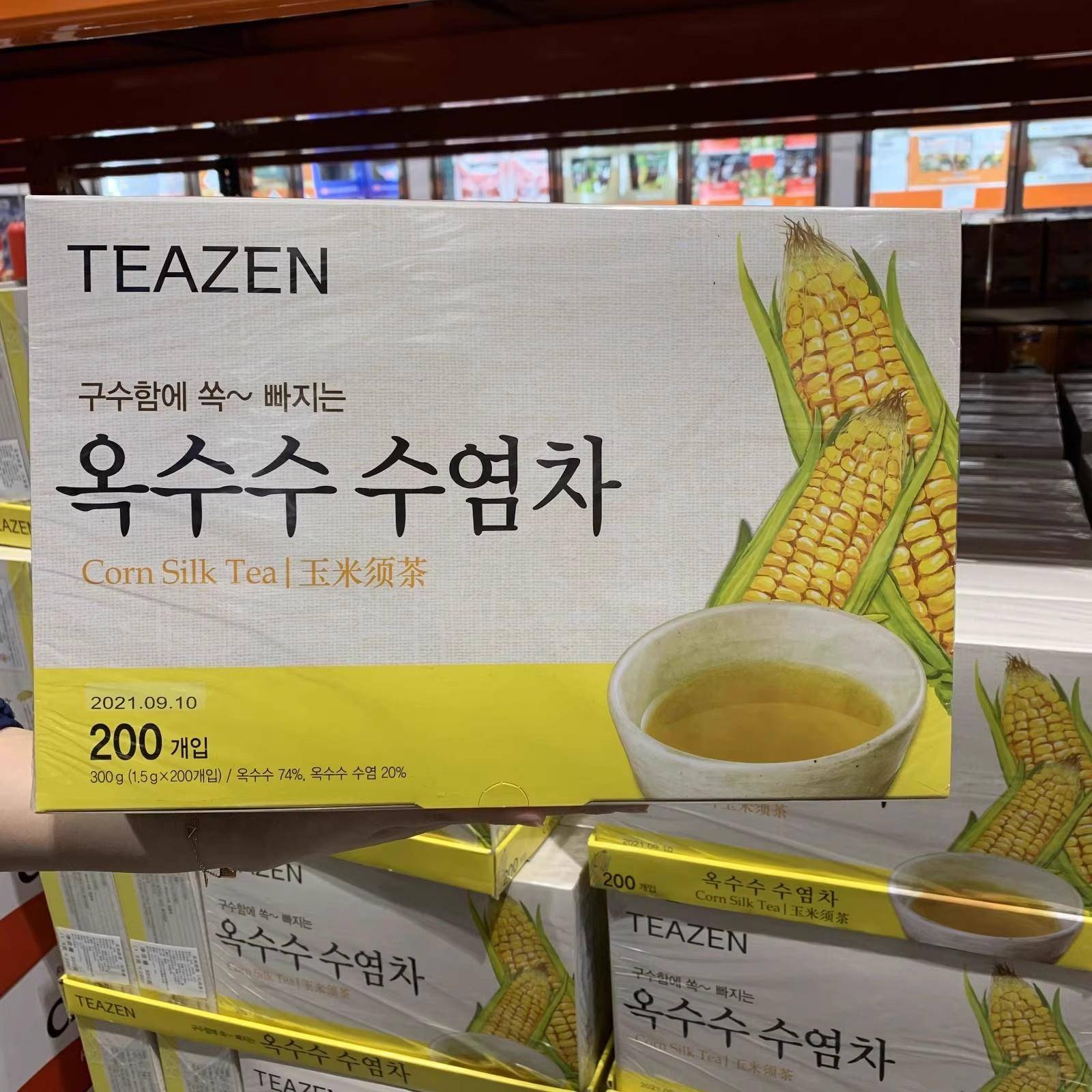 韩国进口东西大麦茶玄米绿茶冷热泡烘焙茶包玉米须茶袋泡去水肿