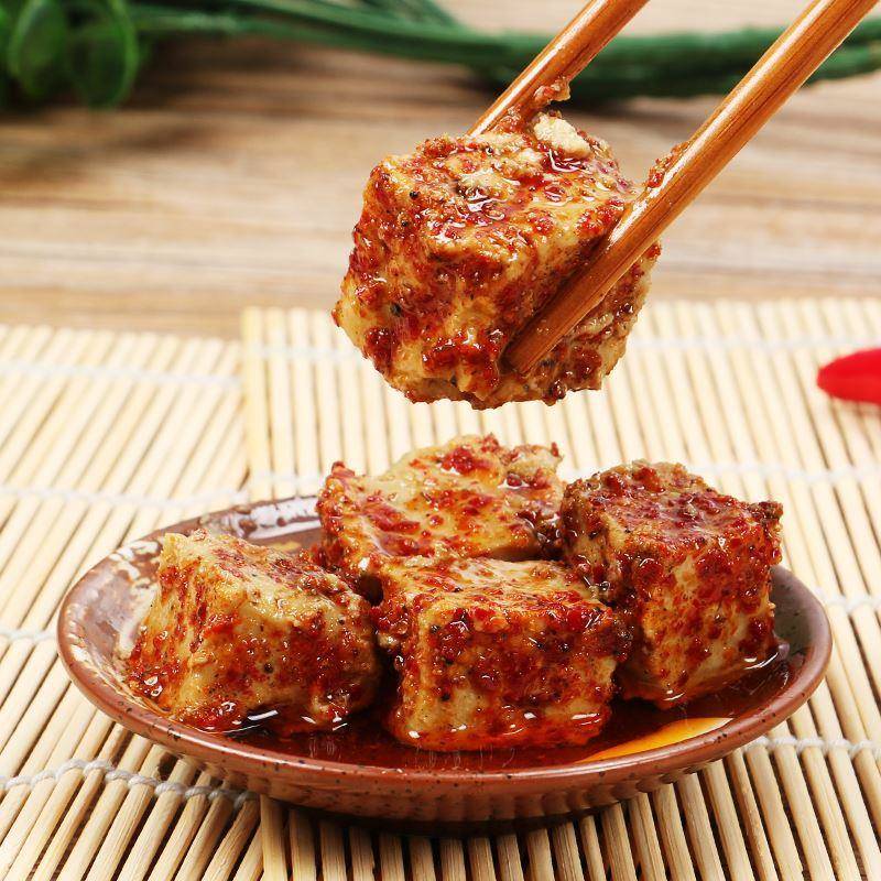 王老三茶油豆腐乳 湖南永州江华瑶族特产 农家霉豆腐 一份2瓶包邮