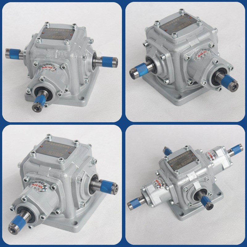 T型齿轮箱T16-1-LR-O直角转向齿轮箱T16-1-R-O十字换向器减速
