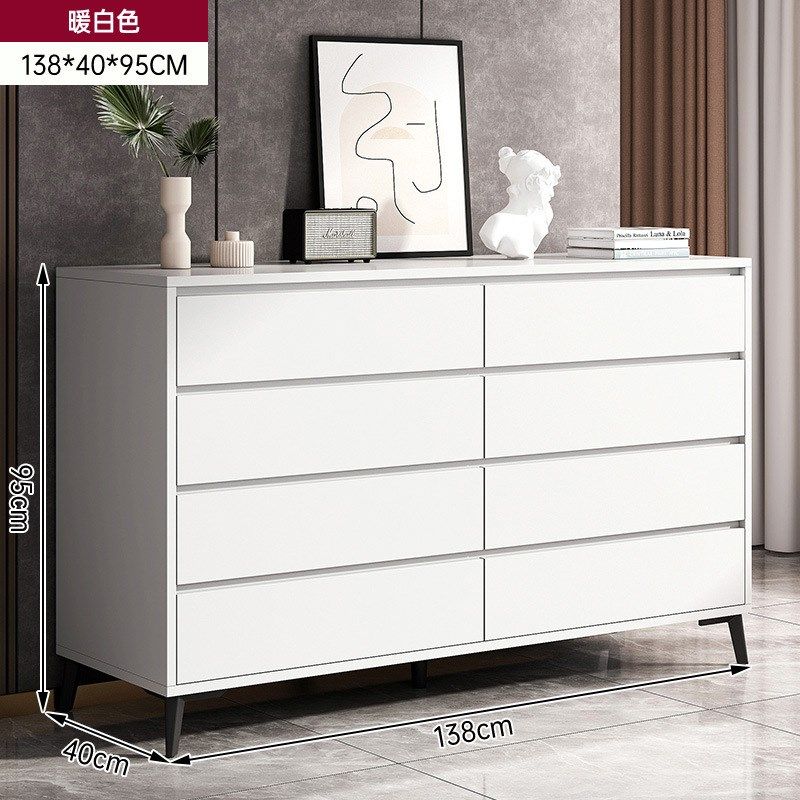 餐边柜简约现代厨房碗柜家用餐厅多功能橱柜多层带抽置物收纳柜子