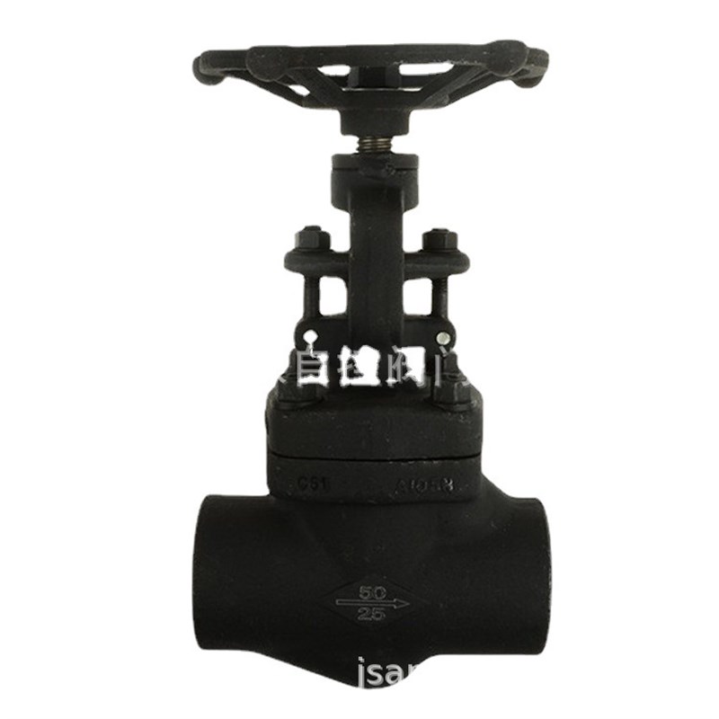 A105锻钢高温高压截止阀 J11Y J61Y锻钢螺纹焊接高温高压截止阀