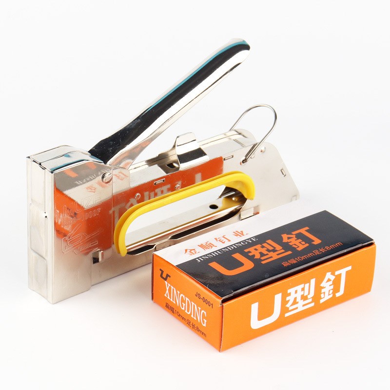 吸塑手动码钉枪R23门形钉枪广告喷绘u型钉枪1008F马丁枪