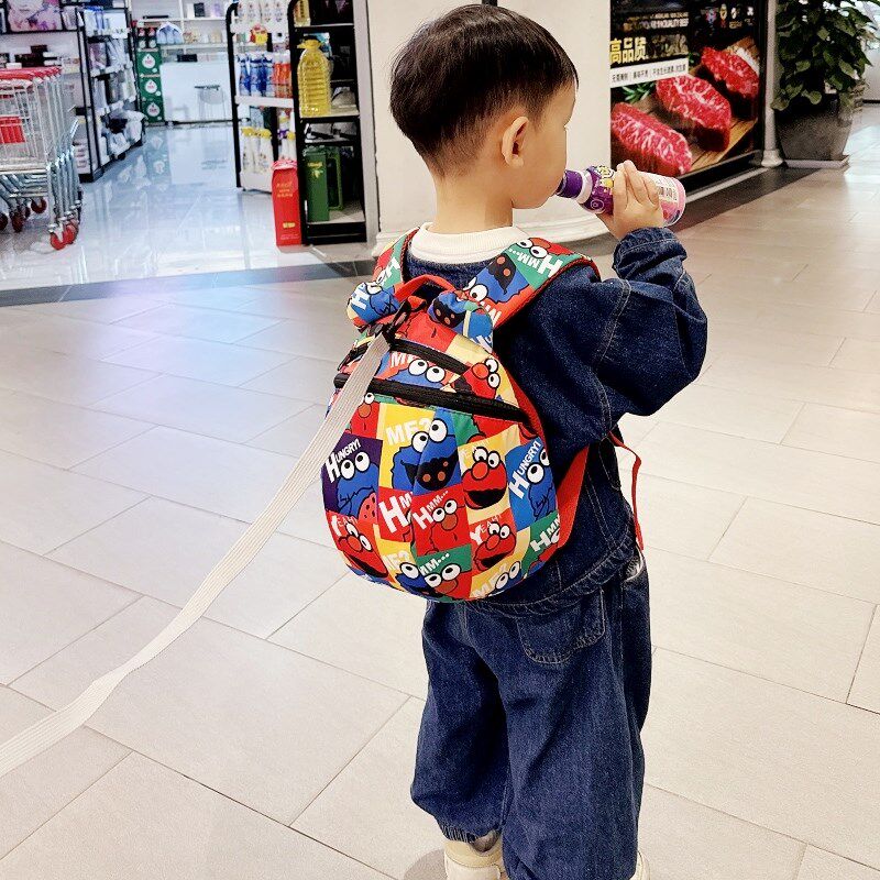 2024a新款幼儿园书包小班男童儿童外出小背包女孩双肩旅行包防走