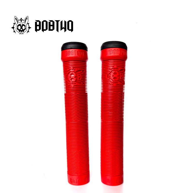BOBTWO定制多色青少年车把把套BMX小轮车车把套手感软绵160mm