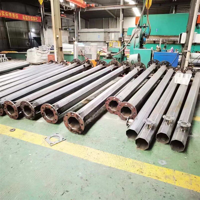 道路八角杆社区监控杆交通标志杆龙门架限高架讯R号灯杆不锈钢立图片