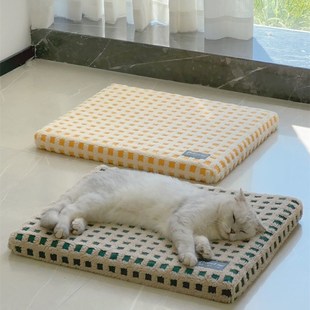 保暖猫咪睡垫 可拆洗狗垫子睡觉用狗窝边牧小中大型犬狗床地垫冬季