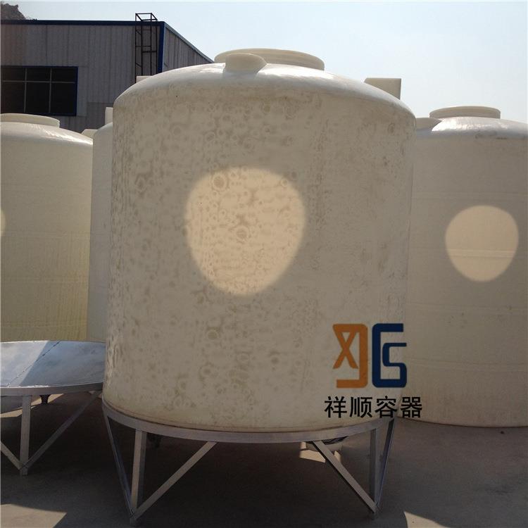 6000L工业用的塑料水箱6吨液体塑料桶底部锥形牛筋料pe储罐