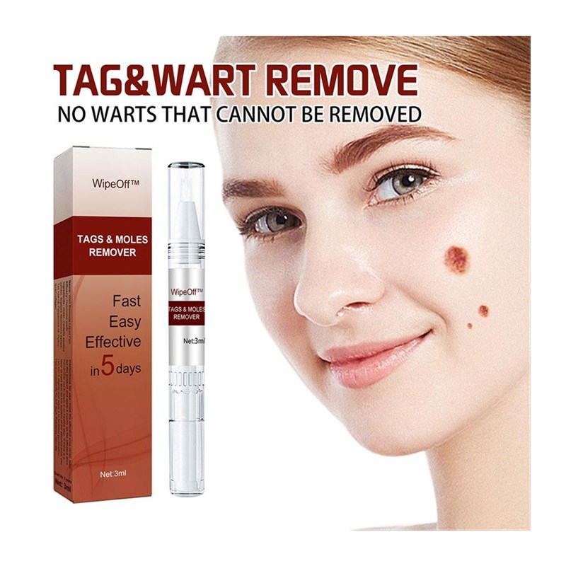 Skin face body Tags Moles Remover liquid Wart TreaVtment pen