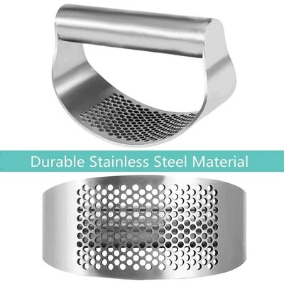 Upgraded Stainless Steel Garlic Press JSqueezer Manual Garli
