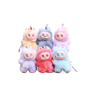 网红乙烯基兔布娃娃挂件可爱的毛绒玩具娃娃袋挂件钥匙链娃娃