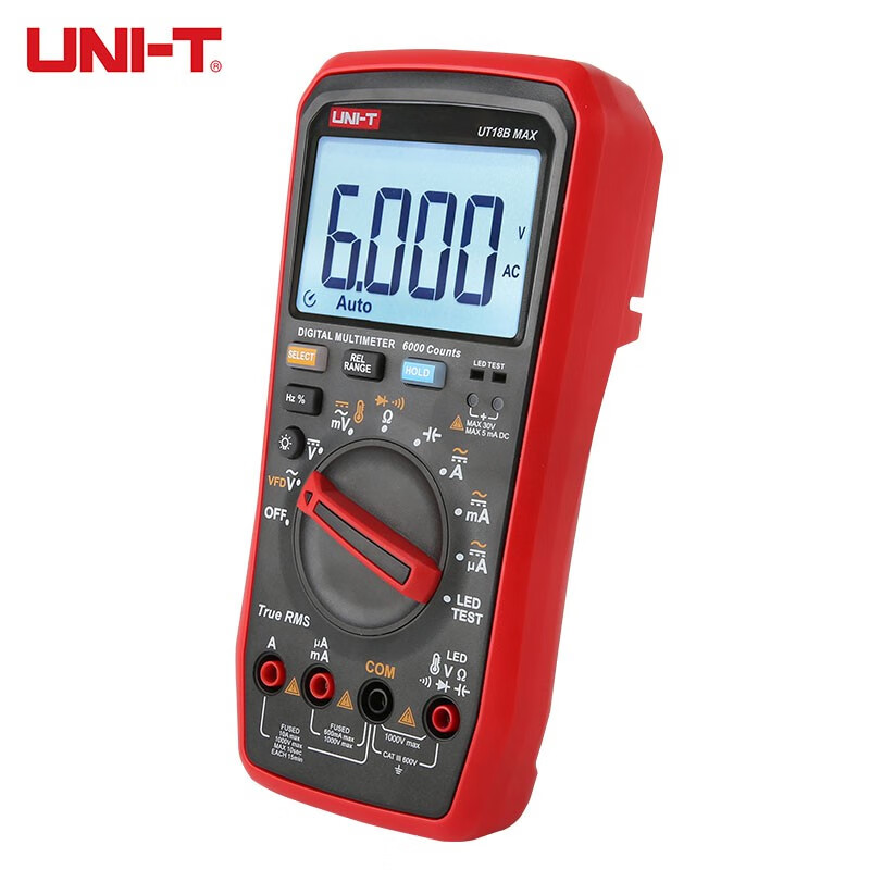 优利德UT15B MAX真有效值UT17B MAX数字万用表UT18B MAX万能表