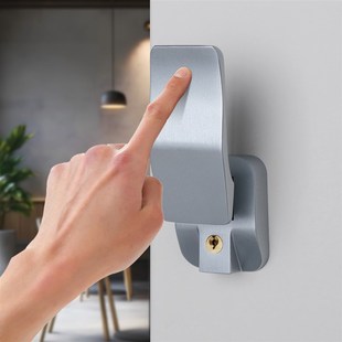 牟高智能房间卧室内木门锁卫生间非磁吸静音直推平推门把手