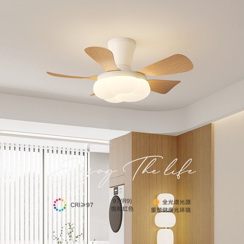 简约风扇灯卧室餐厅客厅中古风静音护眼奶油风儿童房新款吊扇灯,家装灯饰光源,风扇灯,淘宝优惠券,粉丝福利购,淘宝优惠卷