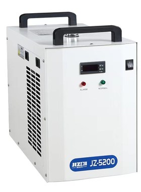激志冷水机CW3000工业制冷5000激光切割雕刻机主轴水冷机JZ5200