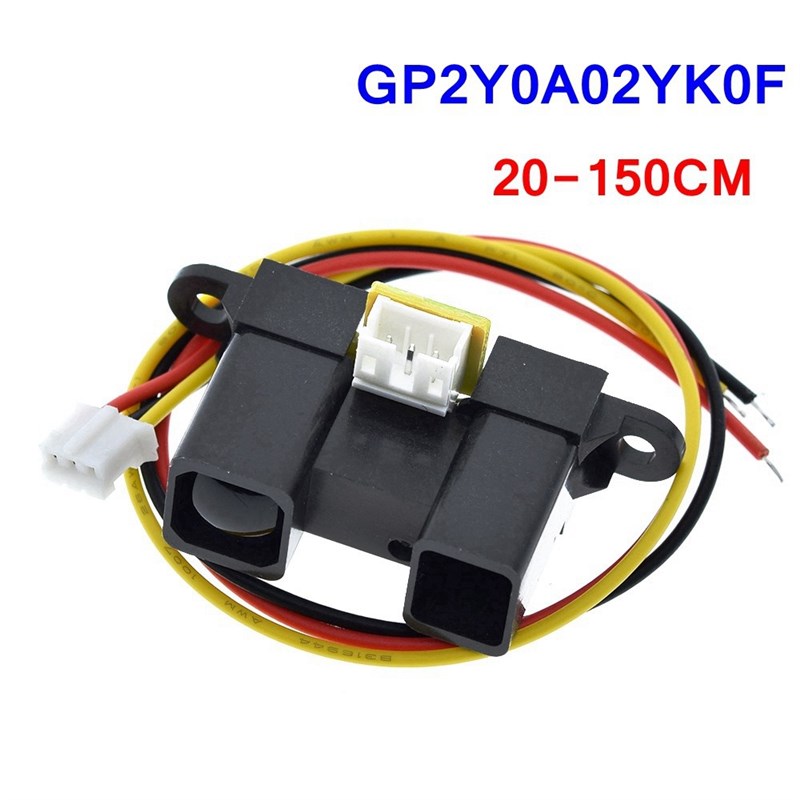 红外测距传感器模块 GP2Y0A02YK0F 20-150cm 距离传感器 送线