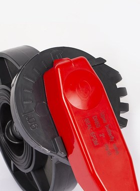 PVC蝶阀手动塑料阀门化工深灰色对夹蝶阀EPDM闸阀工业水处理阀门