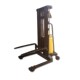 提升液压车半电动叉车 手推电动 品质保障 半电动堆高车 宽腿式